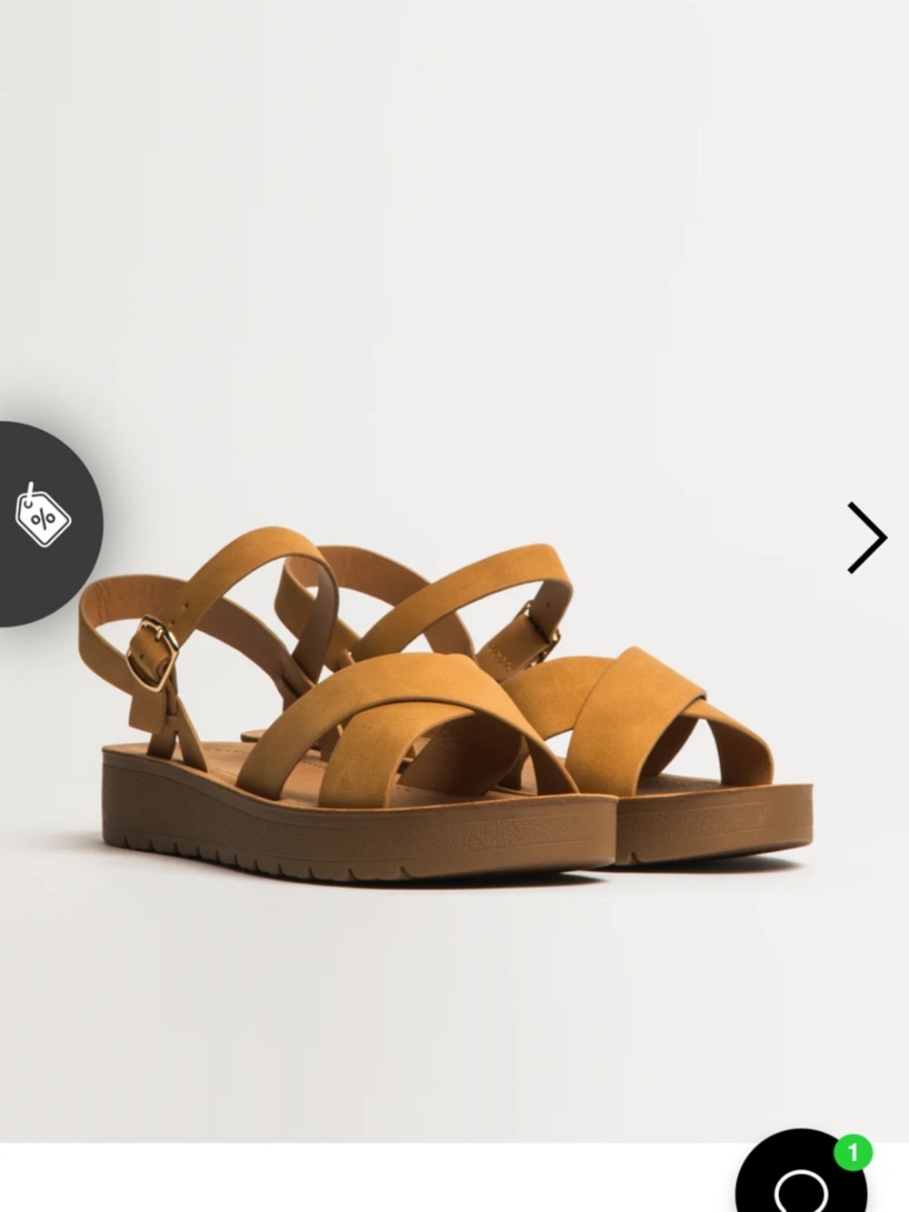 Harlow Charlie Sandals Natural - Picture 2 of 6
